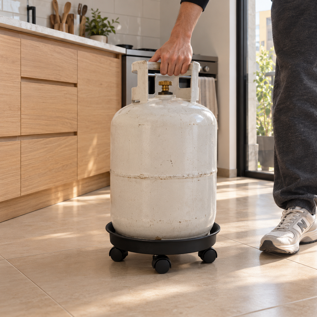 Soporte con Ruedas MultiMove 50 para Macetas y Garrafas