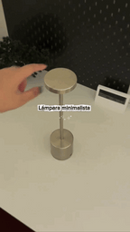 Lámpara LED Táctil con 3 Tipos de Luz