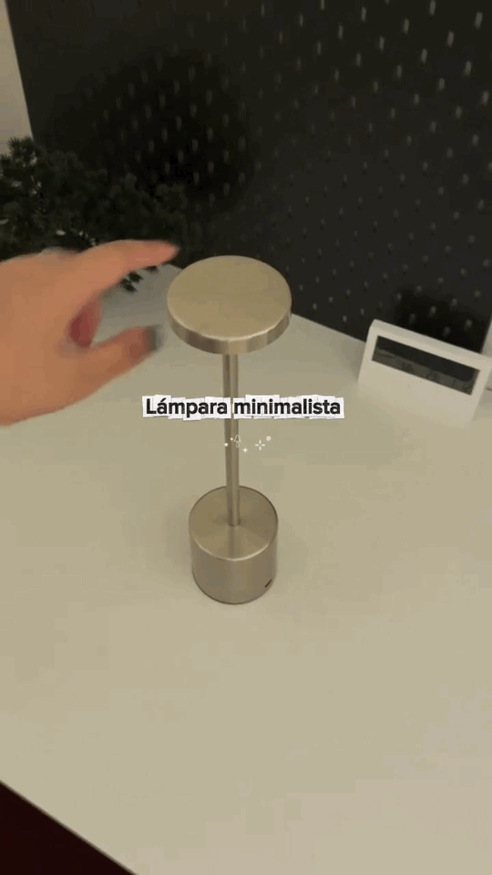 Lámpara LED Táctil con 3 Tipos de Luz