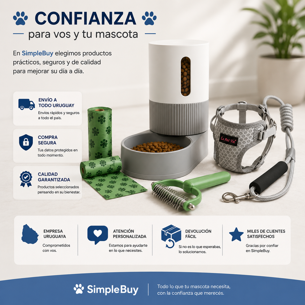 Combo Esencial para Mascotas 4 en 1