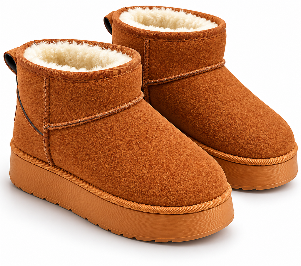 Pantubotas Forradas Camel – Interior de Felpa | Uso Interior y Exterior