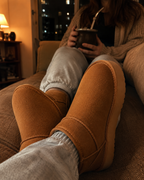 Pantubotas Forradas Camel – Interior de Felpa | Uso Interior y Exterior