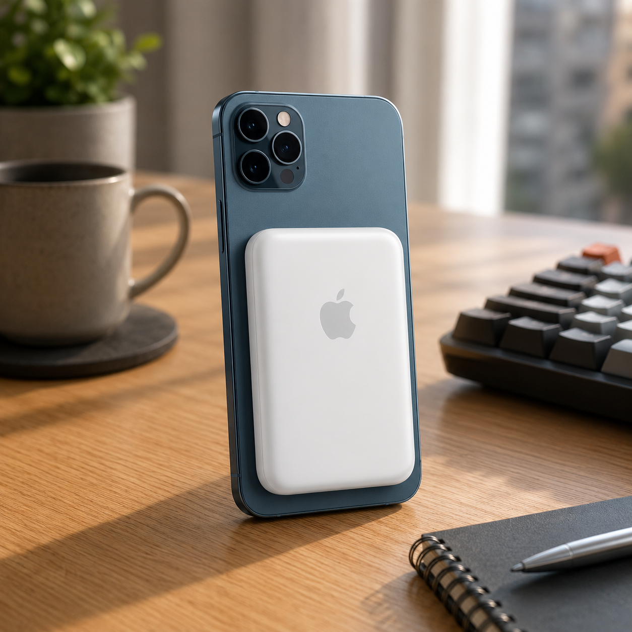 PowerMag 10.000mAh— Batería Magnética Inalámbrica