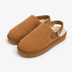 Pantuflas Zuecos Forradas Camel | Cálidas y Antideslizantes — SimpleBuy Uruguay