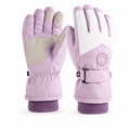 Guantes térmicos impermeables táctiles – Lila