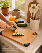 Kit Cocina Natural — Organizador + Tabla + Menaje 13 pzs