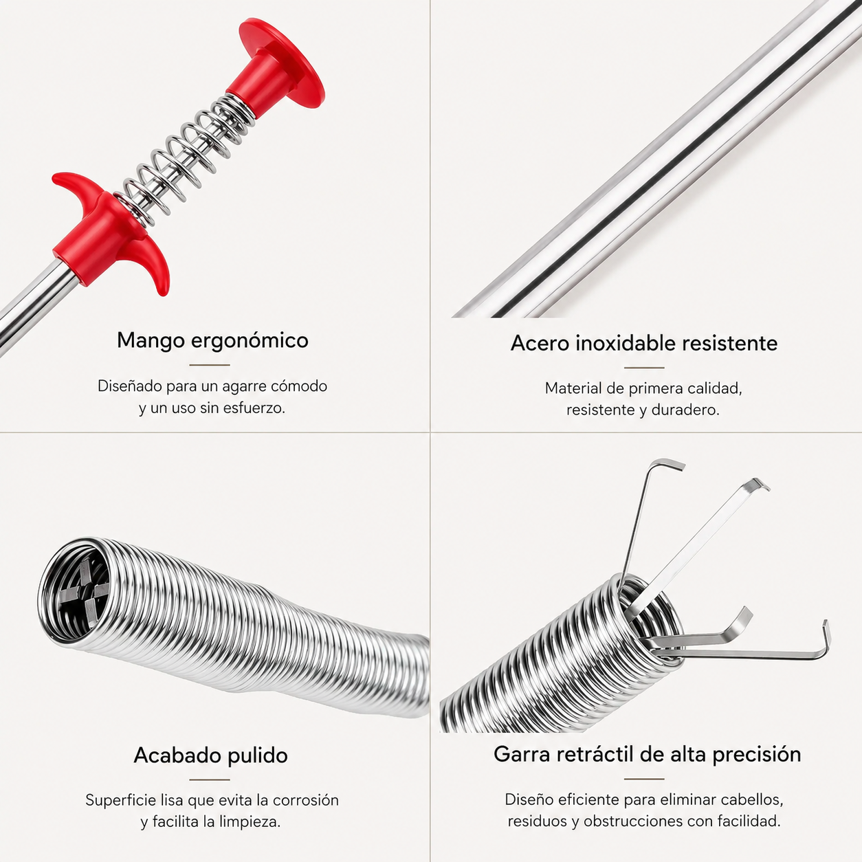 FlexGrab™ SimpleBuy | Destapador Flexible de Cañerías