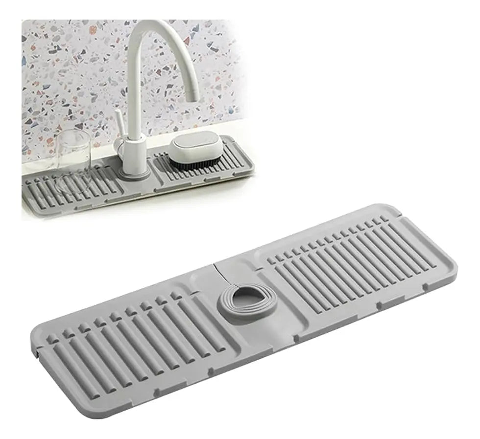Alfombrilla de silicona para bacha de cocina