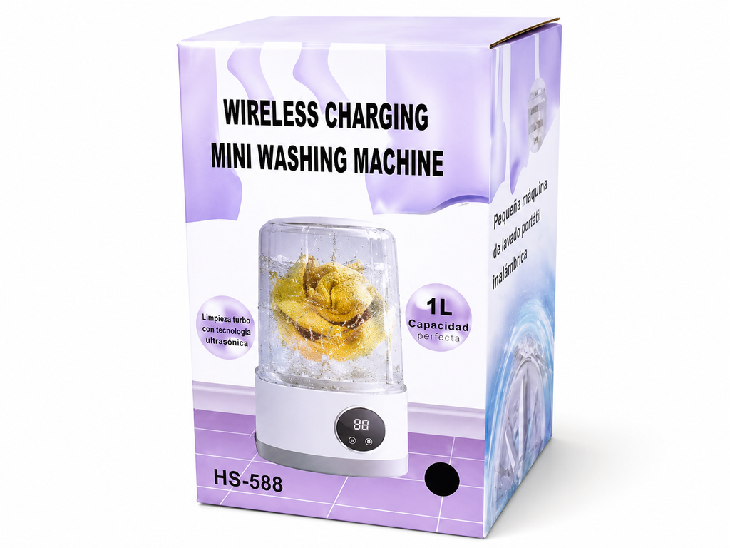 SimpleWash Mini™ | Mini Lavarropas Portátil USB
