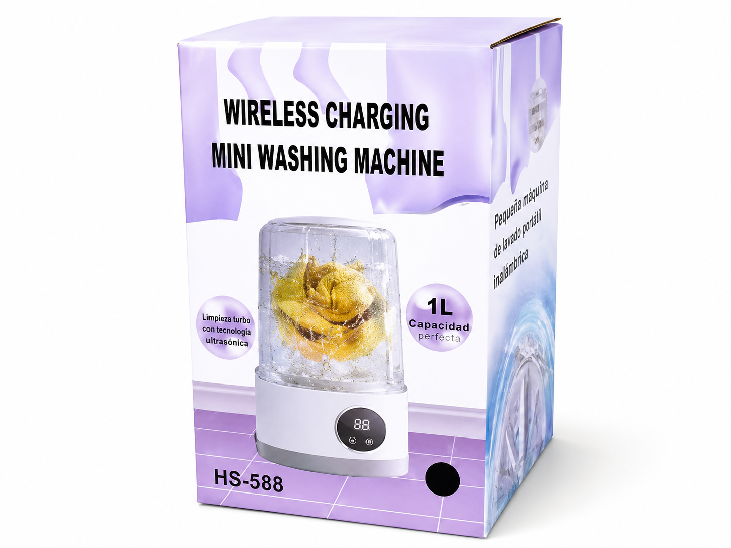 SimpleWash Mini™ | Mini Lavarropas Portátil USB