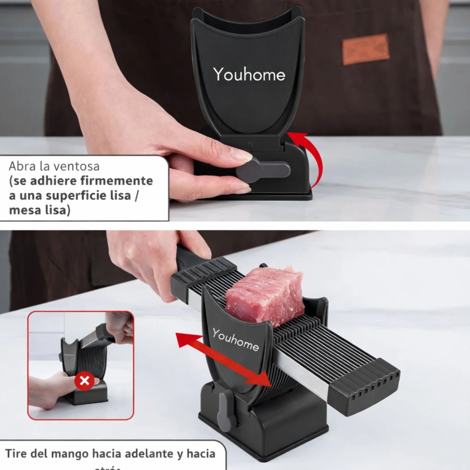 Cortador Manual Ajustable de Carne SimpleBuy