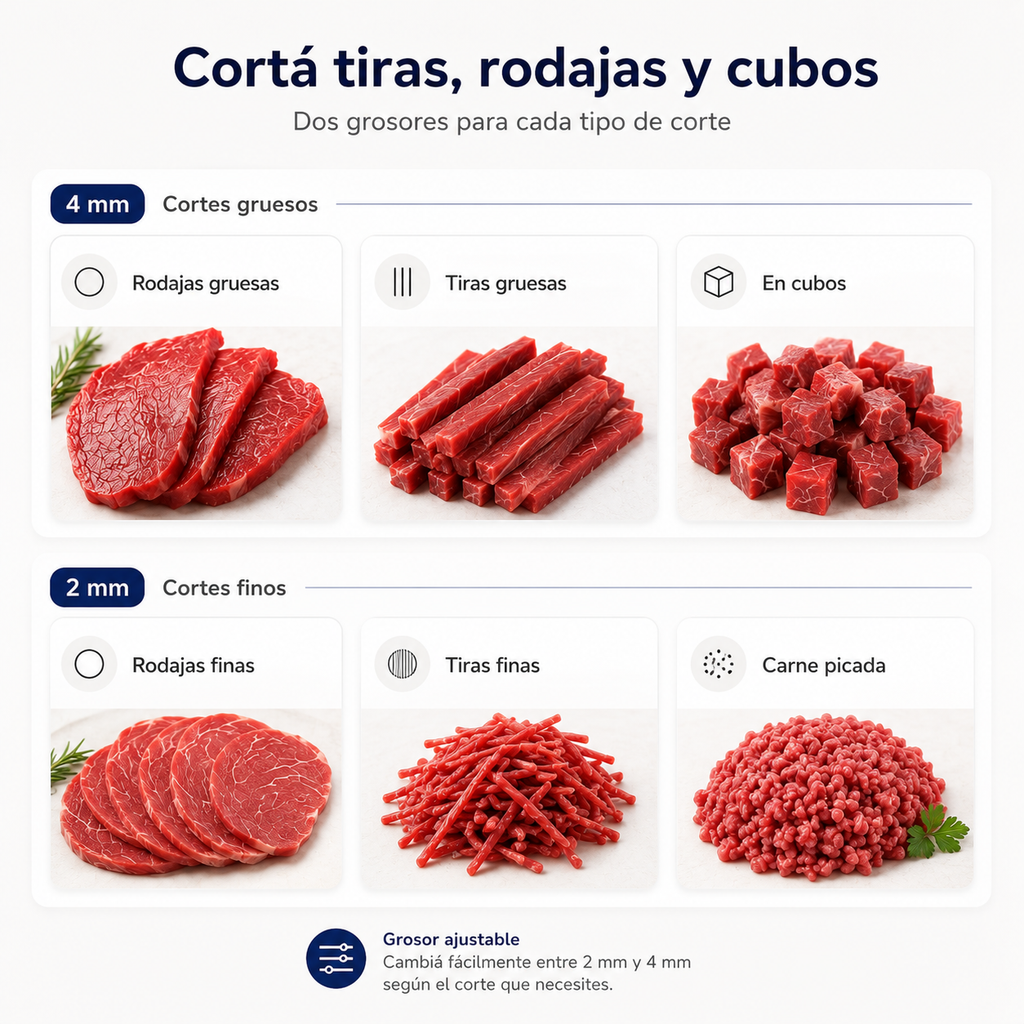 Cortador Manual Ajustable de Carne SimpleBuy