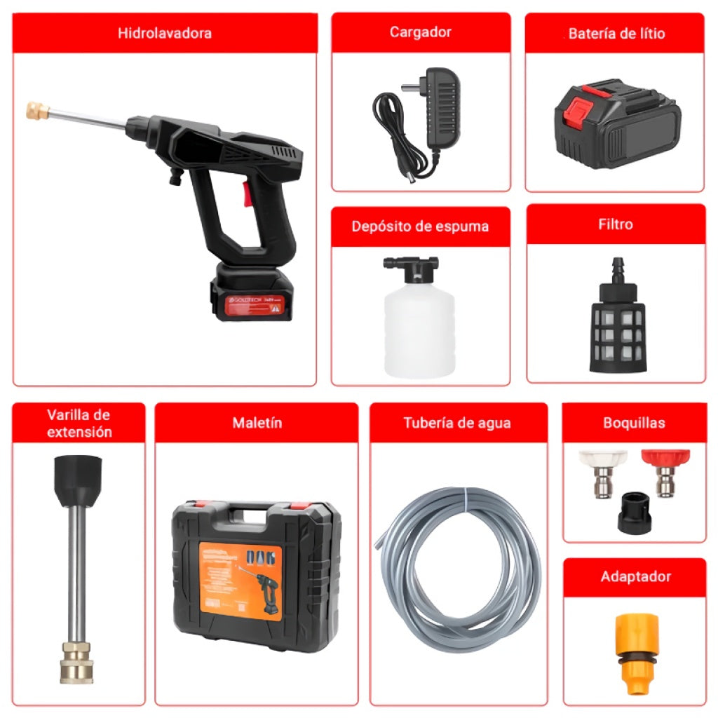 Hidrolavadora AquaGo 12K