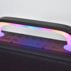 Parlante Karaoke Bluetooth con Micrófonos y Luces — 12000mAh